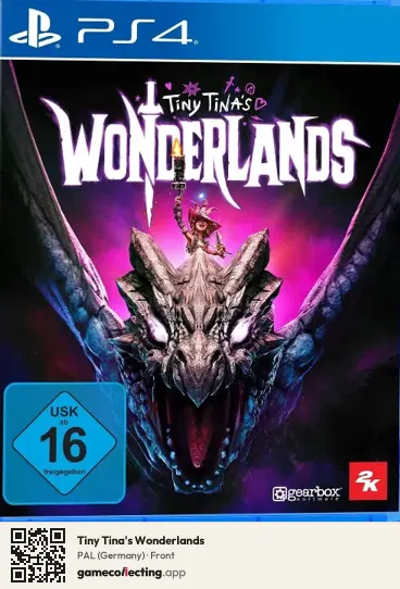 Tiny Tina's Wonderlands PlayStation 4, Germany box front