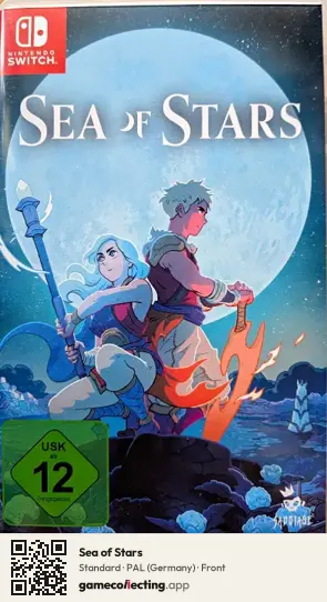 Sea of Stars Nintendo Switch, Germany box front