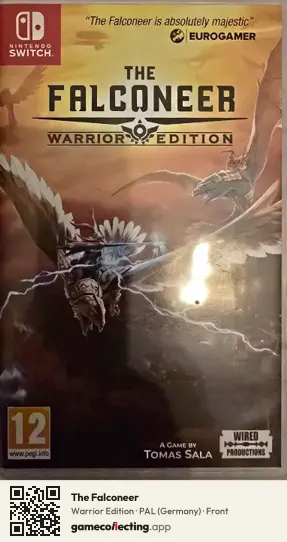 The Falconeer Nintendo Switch, Germany box front