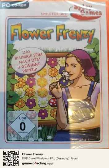 Flower Frenzy Computer, Germany box front