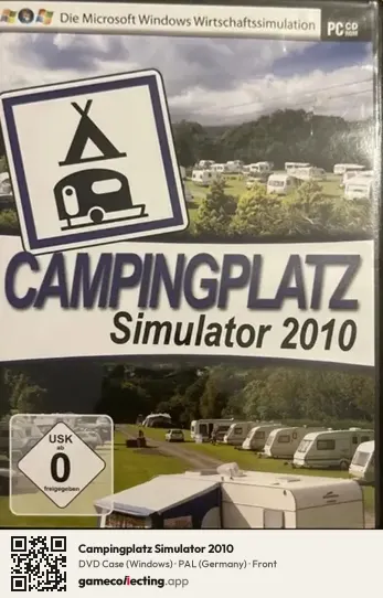 Campingplatz Simulator 2010 Computer, Germany box front