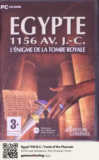 Egypt 1156 B.C.: Tomb of the Pharaoh Computer, France box front
