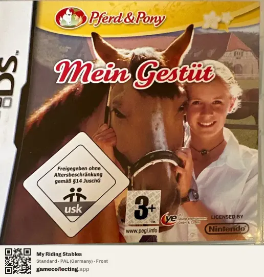 My Riding Stables Nintendo DS, Germany box front