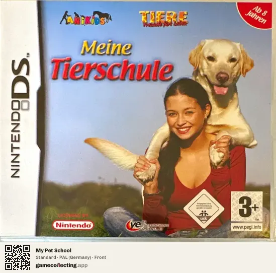 My Pet School Nintendo DS, Germany box front