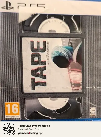 Tape: Unveil the Memories PlayStation 5, PAL box front