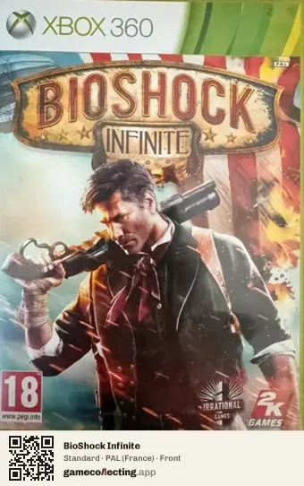 BioShock Infinite Xbox 360, France box front