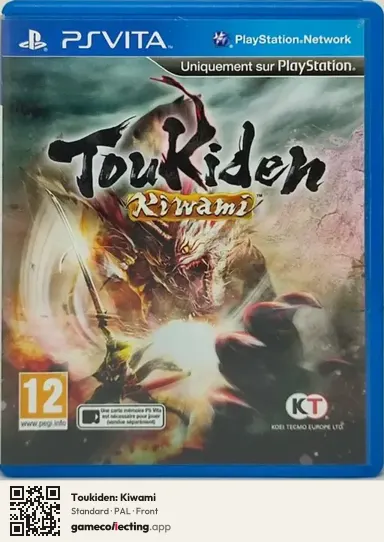 Toukiden: Kiwami PlayStation Vita, PAL box front