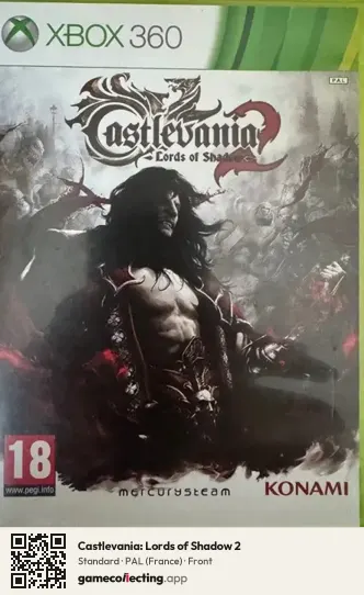 Castlevania: Lords of Shadow 2 Xbox 360, France box front