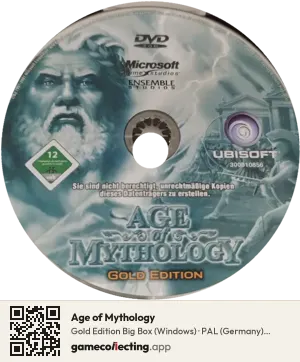 Age of Mythology Computer, PAL disc