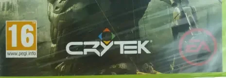 Crysis 3, the PEGI square on its front