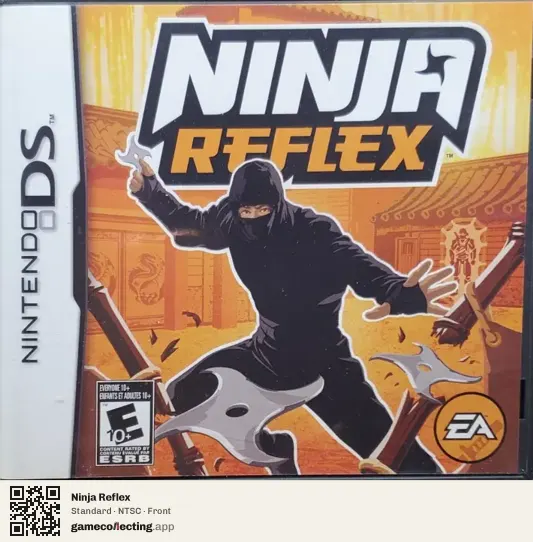 Ninja Reflex Nintendo DS, NTSC box front