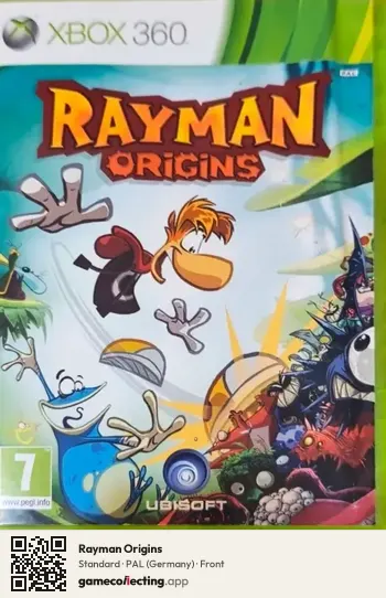 Rayman Origins Xbox 360, Germany box front