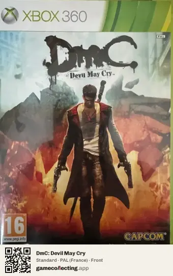 DmC: Devil May Cry Xbox 360, France box front