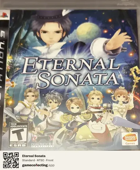 Eternal Sonata PlayStation 3, NTSC box front