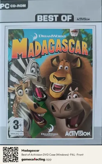 Madagascar Computer, PAL box front