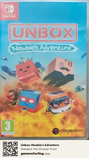 Unbox: Newbie's Adventure Nintendo Switch, France box front