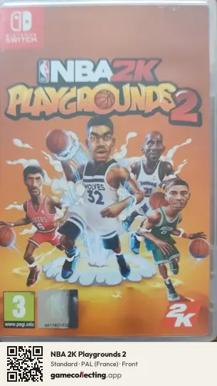 NBA 2K Playgrounds 2 Nintendo Switch, France box front