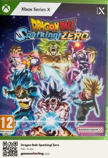 Dragon Ball: Sparking! Zero Xbox Series X, PAL box front