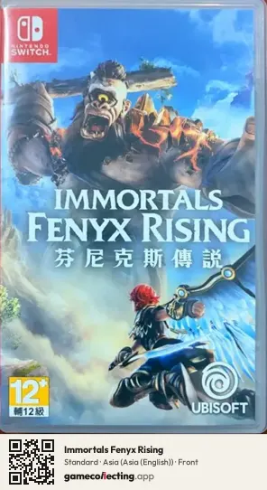 Immortals Fenyx Rising Nintendo Switch, Asia (English) box front