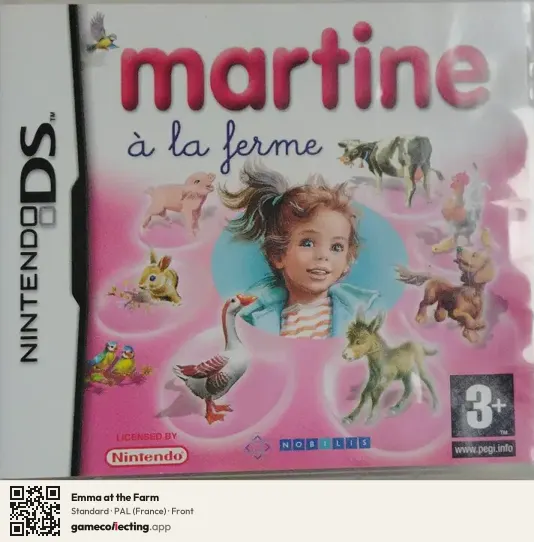 Emma at the Farm Nintendo DS, France box front