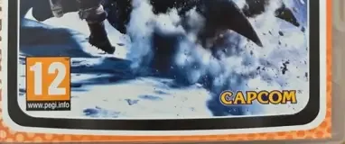 Monster Hunter Freedom 2, the PEGI square on its front