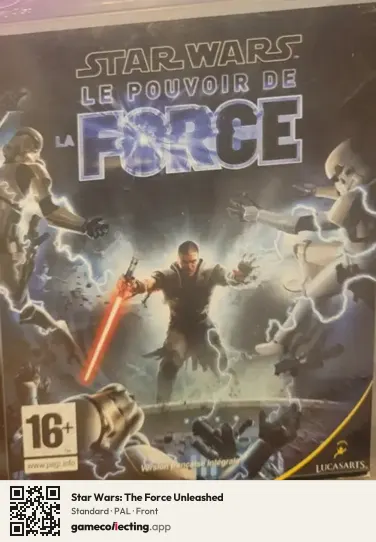 Star Wars: The Force Unleashed PlayStation 3, PAL box front