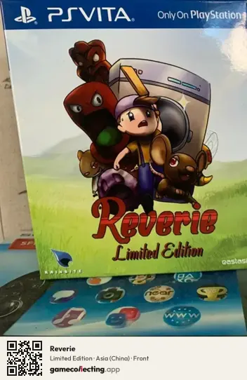 Reverie PlayStation Vita, China box front