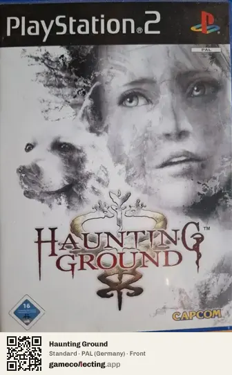 Haunting Ground PlayStation 2, Germany box front