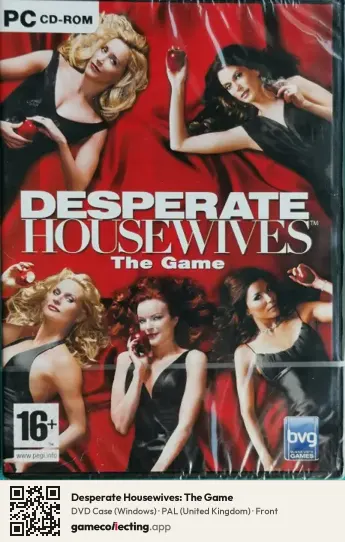 Desperate Housewives: The Game Computer, United Kingdom box front