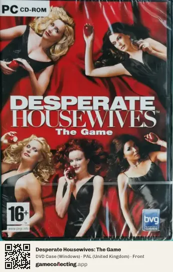 Desperate Housewives: The Game Computer, United Kingdom box front