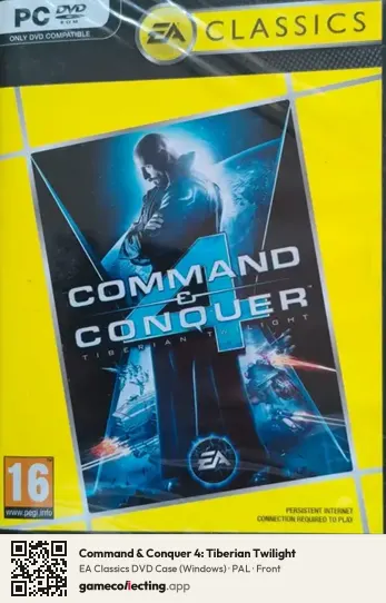 Command & Conquer 4: Tiberian Twilight Computer, PAL box front