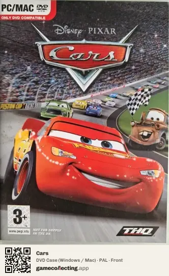 Cars Computer, PAL box front