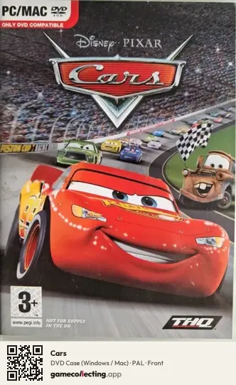Cars Computer, PAL box front