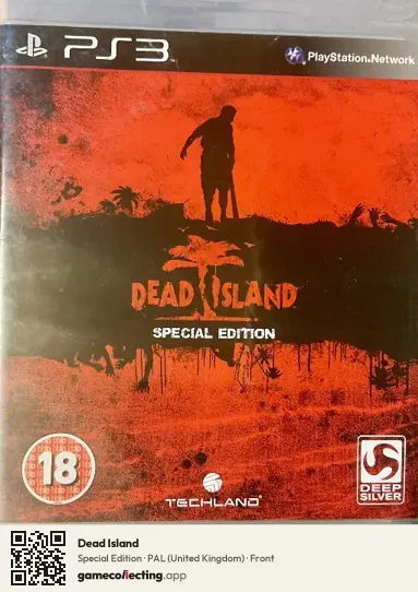 Dead Island PlayStation 3, United Kingdom box front