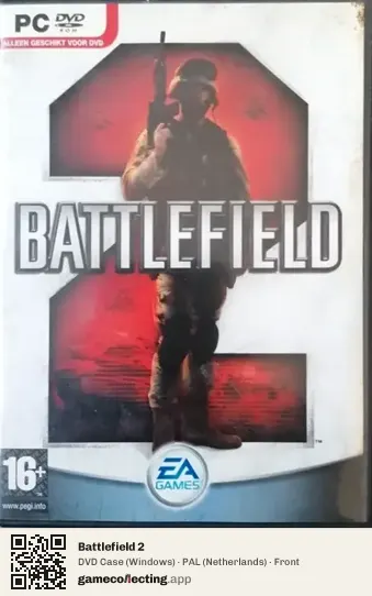 Battlefield 2 Computer, Netherlands box front