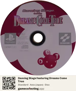 Dancing Stage featuring Dreams Come True PlayStation, Asia disc