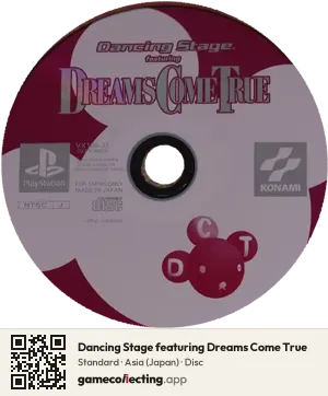 Dancing Stage featuring Dreams Come True PlayStation, Asia disc