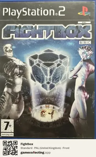 Fightbox PlayStation 2, United Kingdom box front