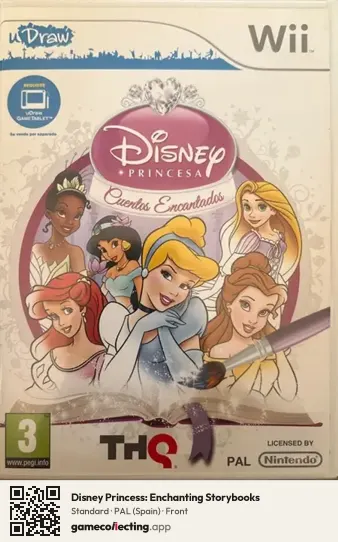 Disney Princess: Enchanting Storybooks Nintendo Wii, Spain box front