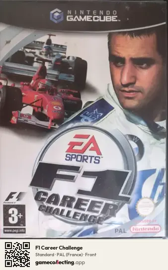 F1 Career Challenge Nintendo GameCube, France box front