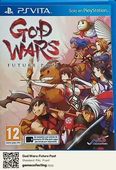 God Wars: Future Past PlayStation Vita, PAL box front