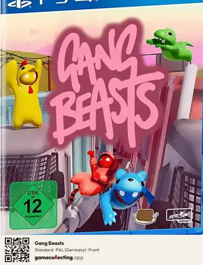 Gang Beasts PlayStation 4, Germany box front