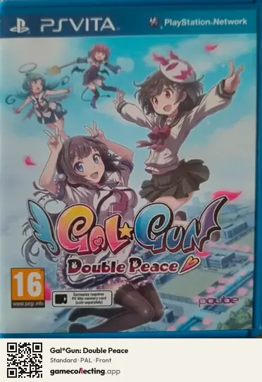 Gal*Gun: Double Peace PlayStation Vita, PAL box front