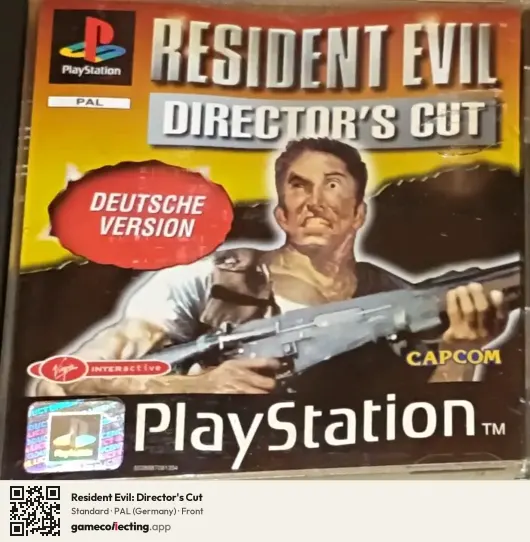 Resident Evil: Director's Cut PlayStation, Germany box front