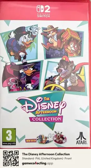 The Disney Afternoon Collection Nintendo Switch 2, United Kingdom box front