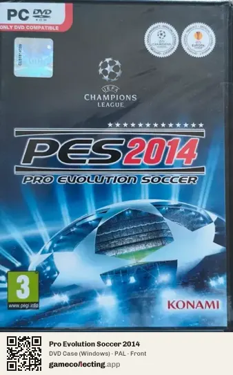 Pro Evolution Soccer 2014 Computer, PAL box front