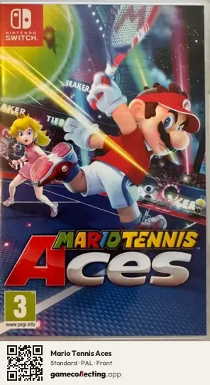 Mario Tennis Aces Nintendo Switch, PAL box front