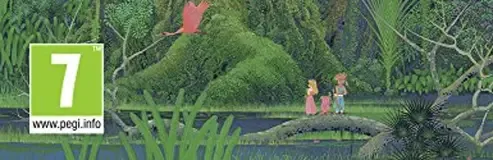 Secret of Mana, the PEGI square on its front