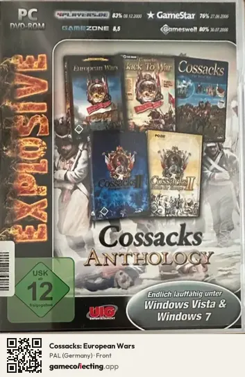 Cossacks: European Wars Computer, Germany box front