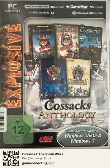Cossacks: European Wars Computer, Germany box front